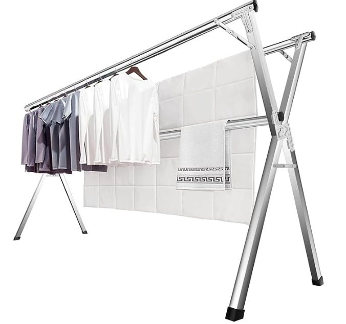 JAUREE 1.6 Meters Clothes Drying Rack