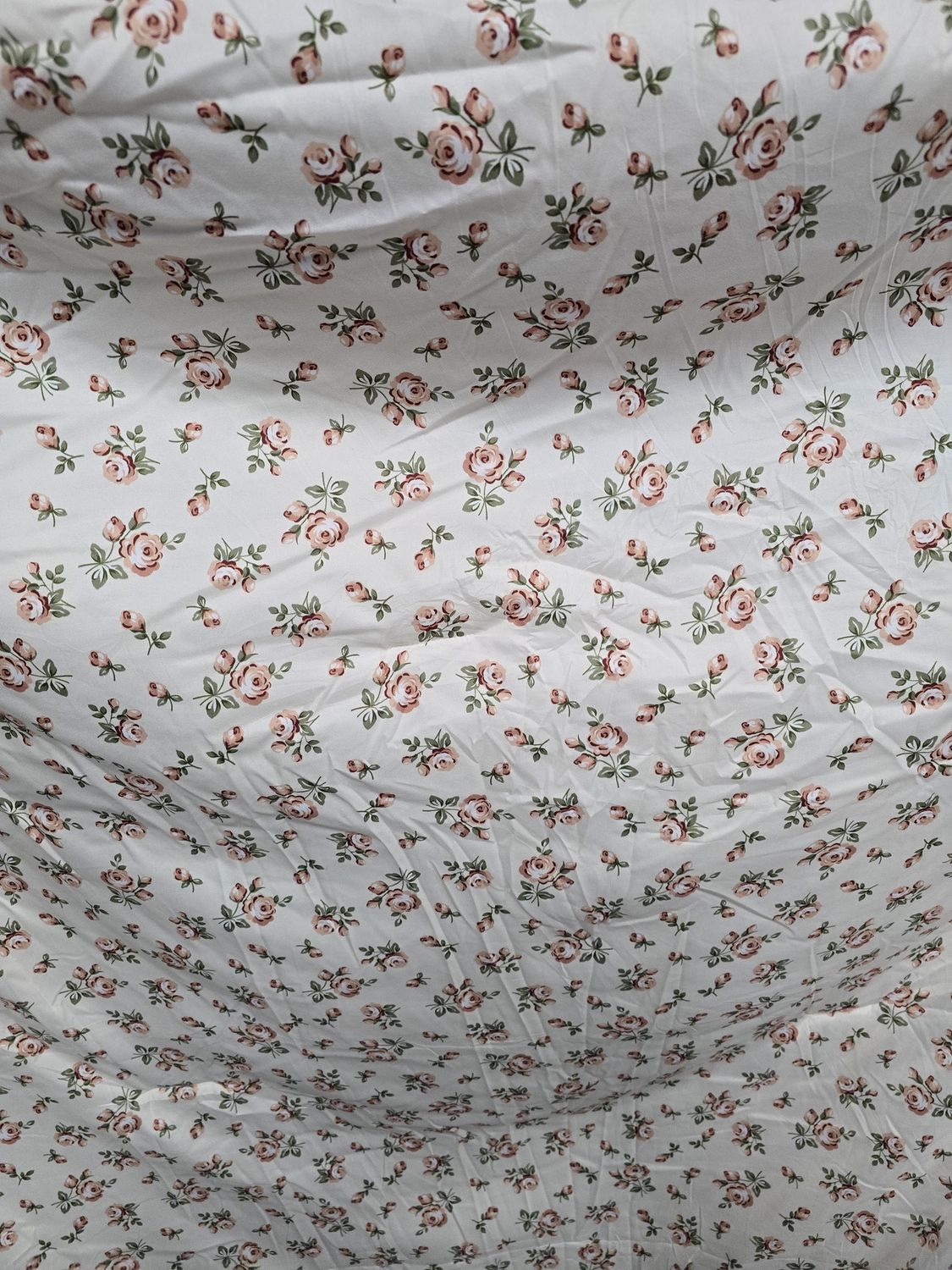 Queen blanket with 2 shams Floral