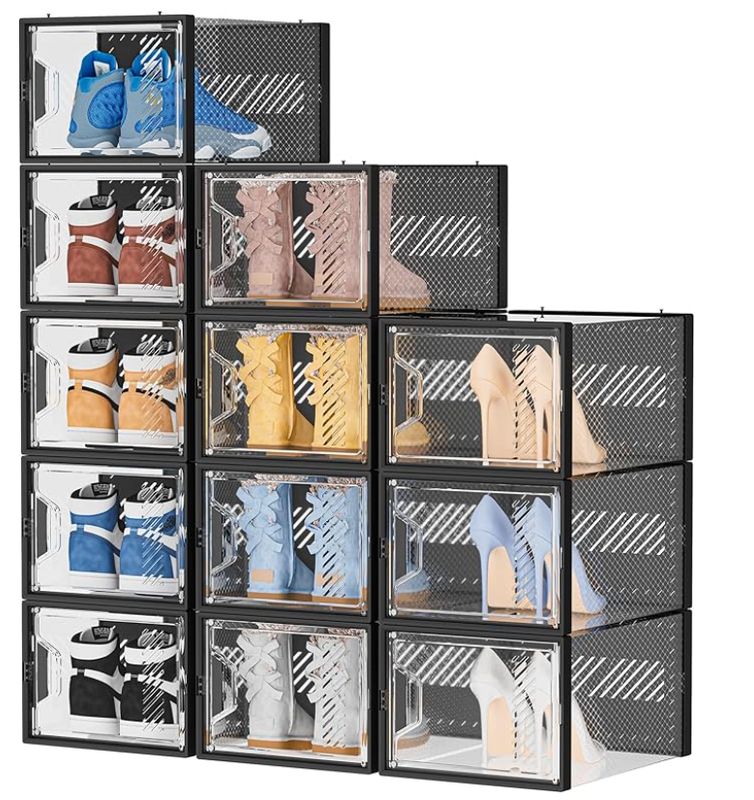 SIMPDIY Shoe Storage, 12 Pack
