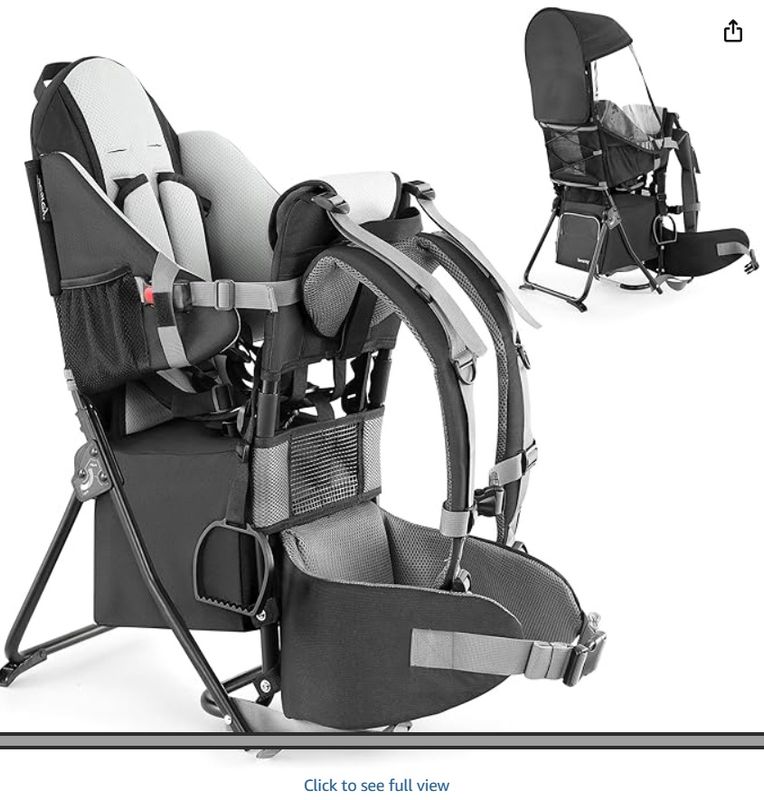 besrey Baby Backpack Carrier, Toddler Hiking Backpack