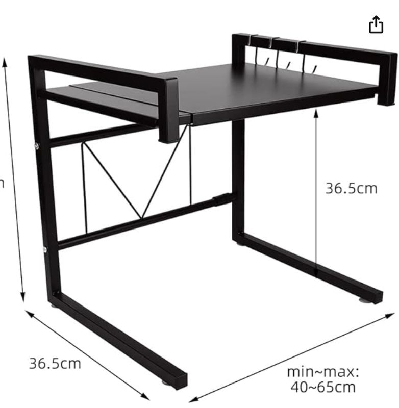 Supfine Expandable Microwave Shelf