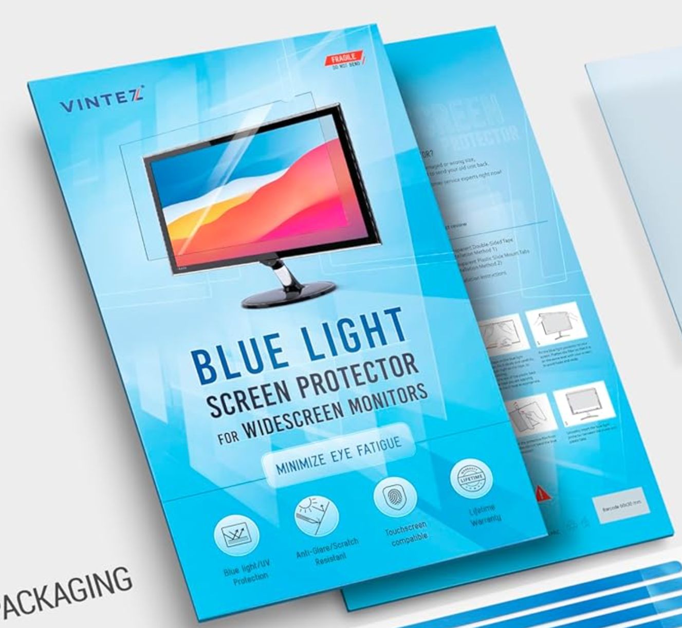 Vintez Blue Light Filter Screen Protector 21.5 Inch