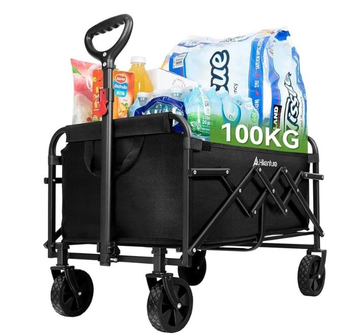 Hikenture Wagon Cart Foldable, Utility Heavy