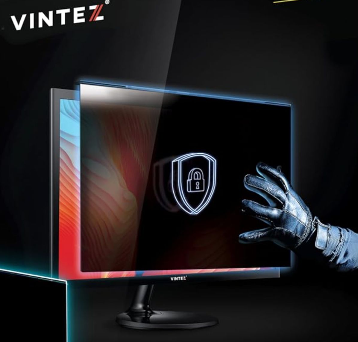 Vintez Acrylic Privacy Screen Filter - Monitors &amp; Laptops, Size: 17&quot;-19&quot;(5:4)