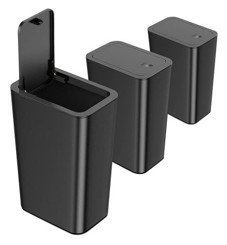 Netdot 3 PK 10L Trash Cans with Lids