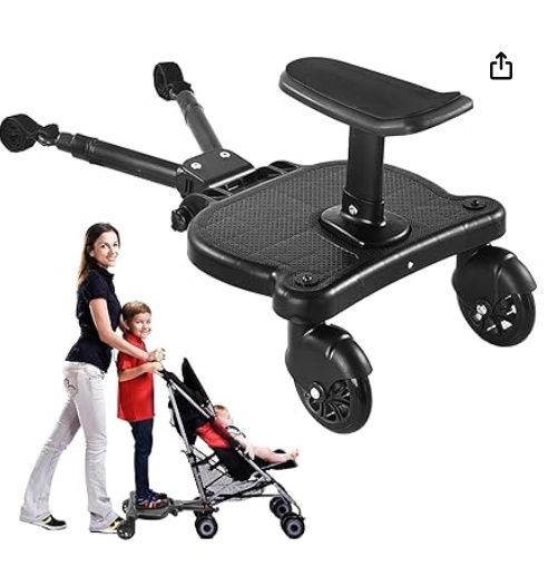 RUBRYKAZ Board with seat, Standing Board, Toddlers Stroller Board