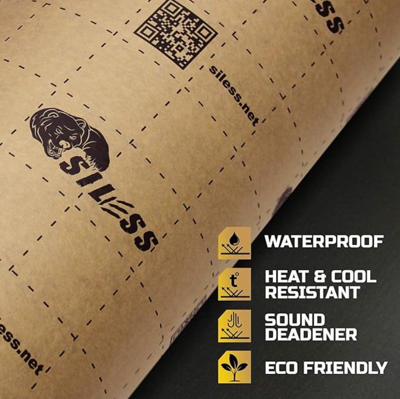Siless Sound Deadening Foam 157mil 36 sqft