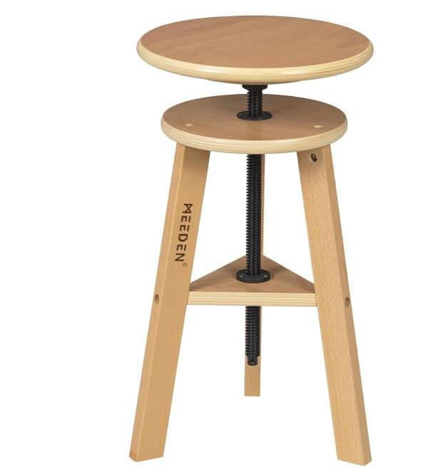 MEEDEN Wooden Drafting Stool,