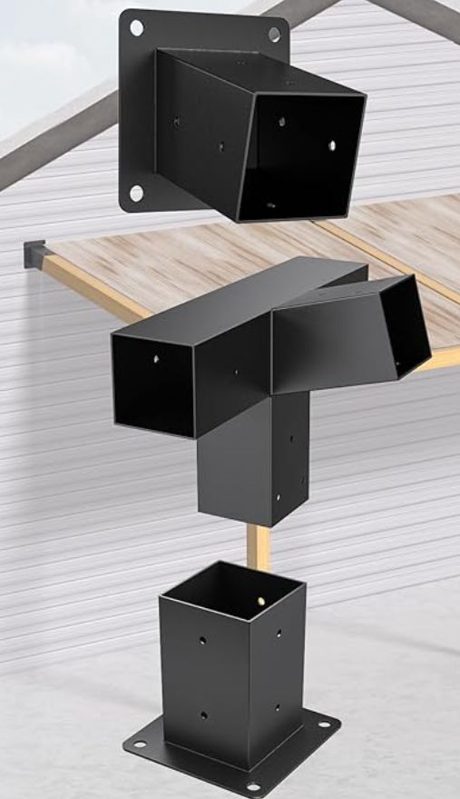 TROPTOLKY Heavy Duty 15°Slanted Bracket Kit 3PCS