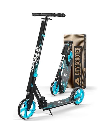 Apollo XXL Wheel Scooter - Phantom Pro City Scooter, Colour: Phantom Blue