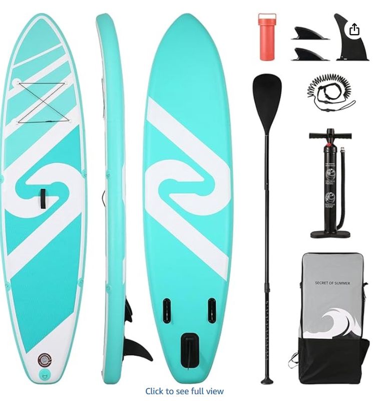 BODIOO inflatable Paddle Board Paddleboard Inflatable