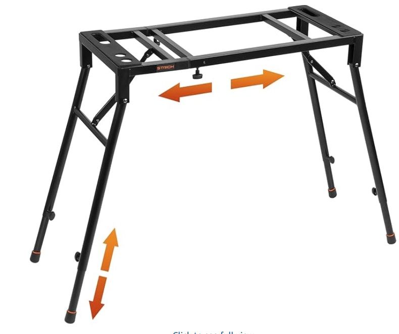 STRICH Collapsible Piano Keyboard Stand