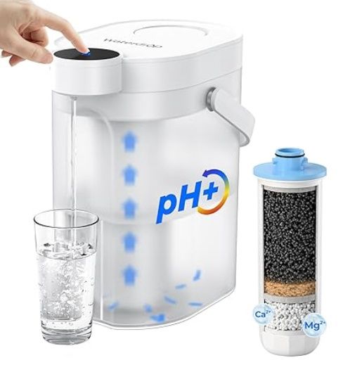 Waterdrop Alkaline Electric Water Filter Pitcher, Dispenser