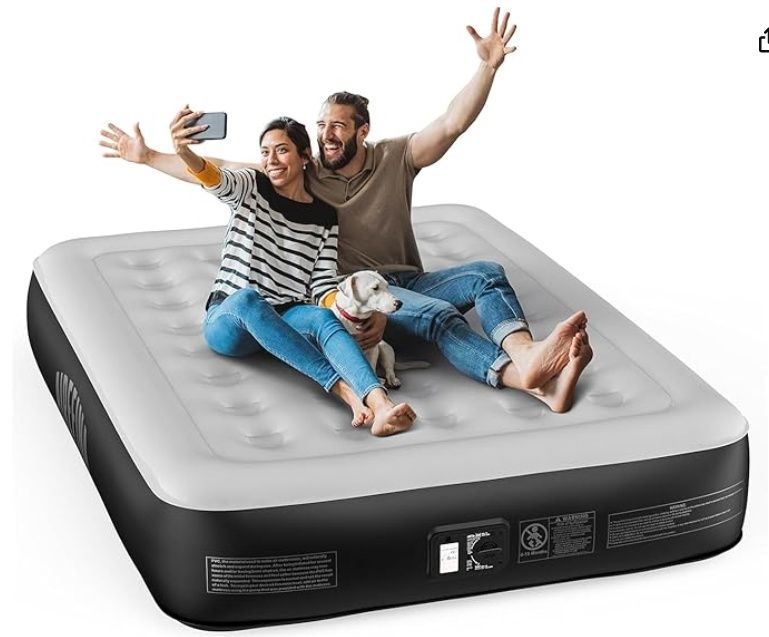 Airefina Air Mattress Queen with Built-in Pump