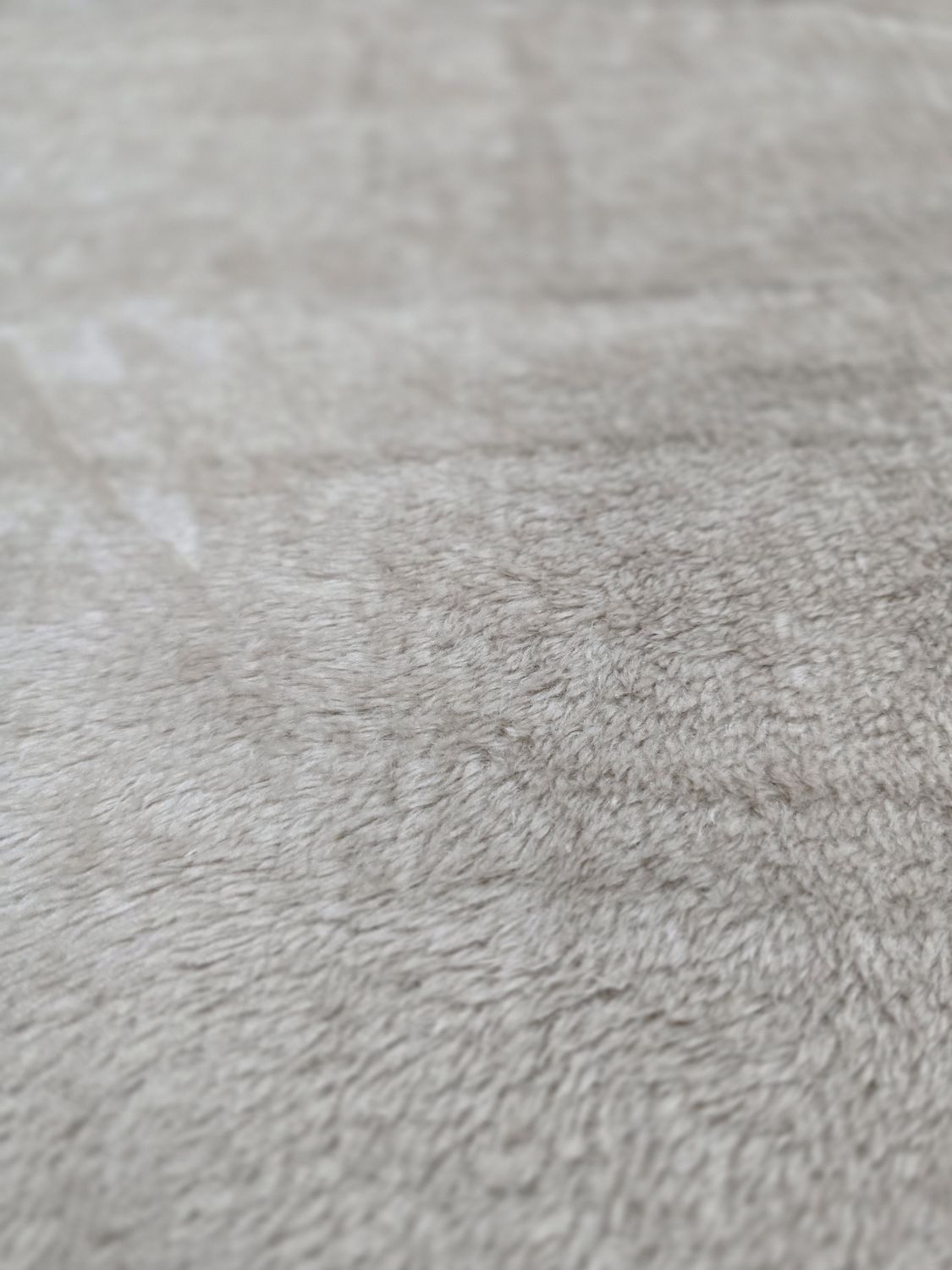 King blanket 100% polyester light Brown