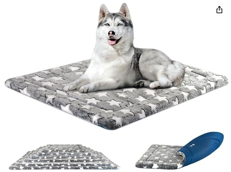 KROSER Dog Bed Reversible dog bed 61cm x 91cm