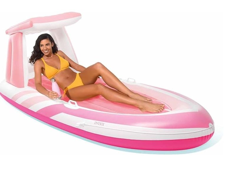 Intex Pink Paradise Boat Mattress