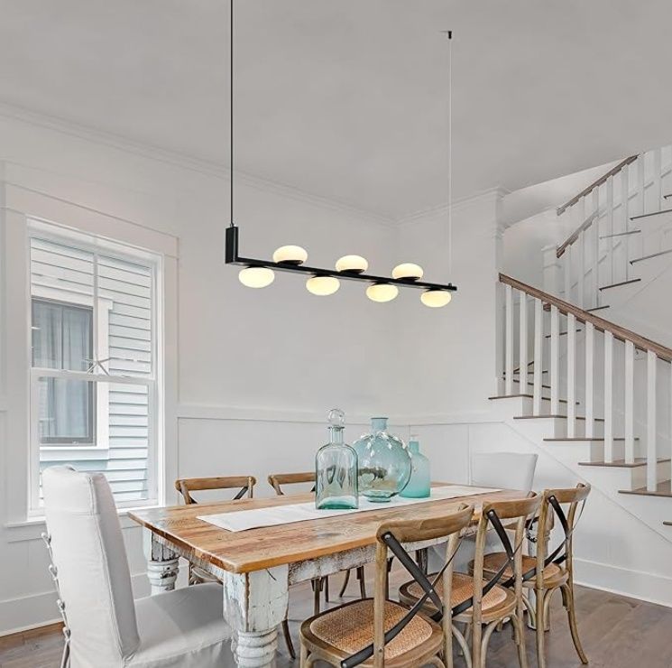 LED Chandeliers, 7-Light Dining Room Light Fixtures