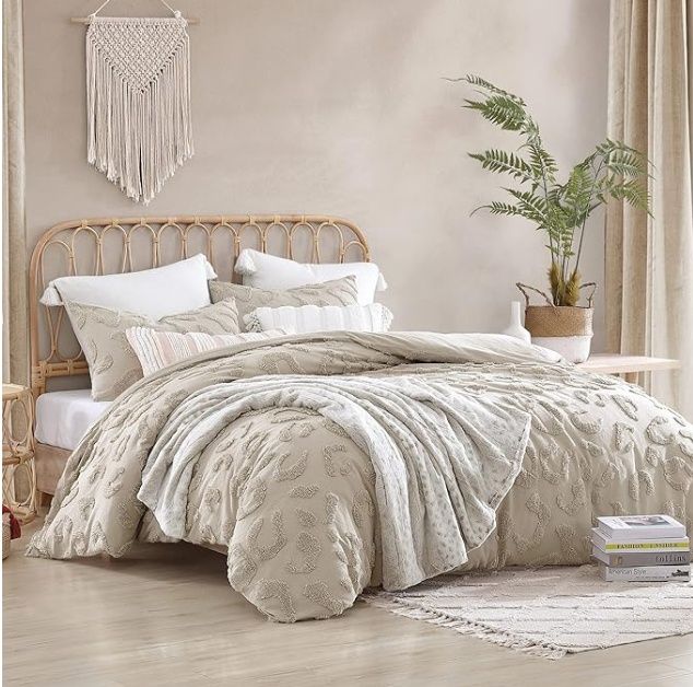 Peri Home 100% Cotton 3-Piece Comforter duvet cover