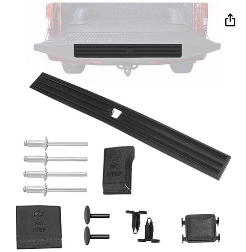 Ford F-150 2015–2020 Tailgate Cap Molding Trim w/ Release Button