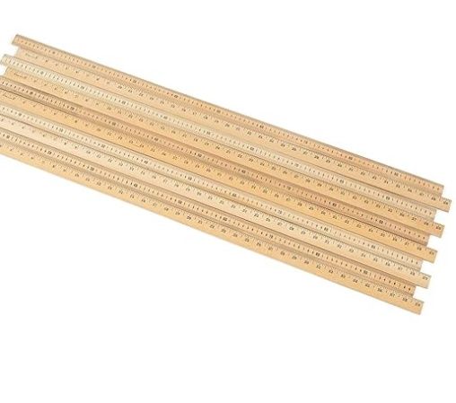 hand2mind Wood Economy Meterstick/Yardstick