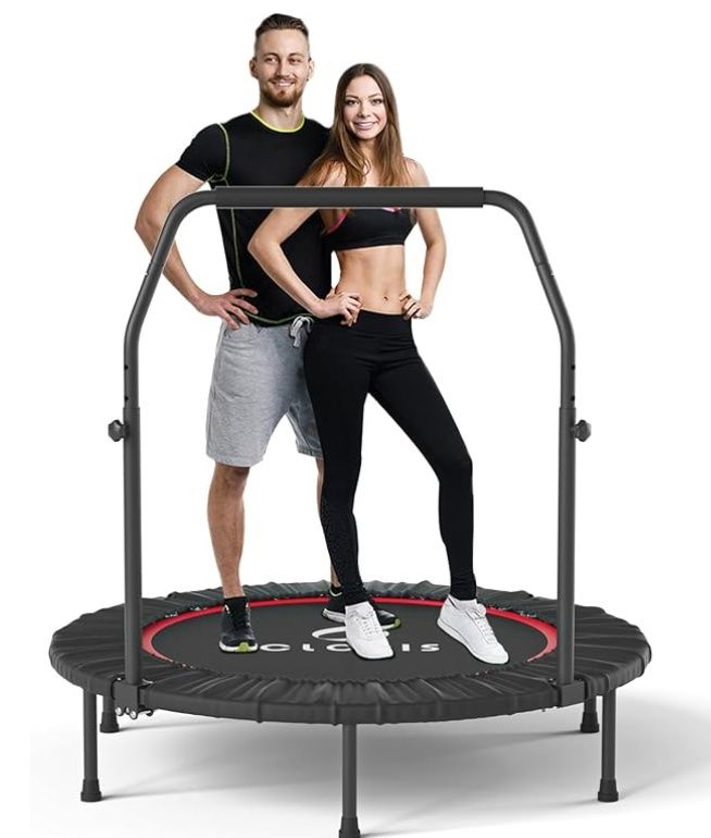 CLORIS Foldable Portable Trampoline, 40 inch Max