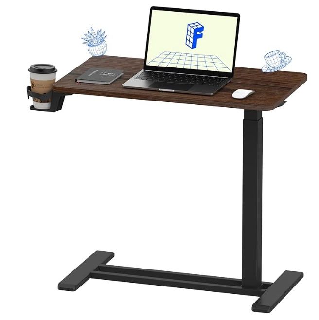 FLEXISPOT Medical Adjustable Overbed Bedside Table