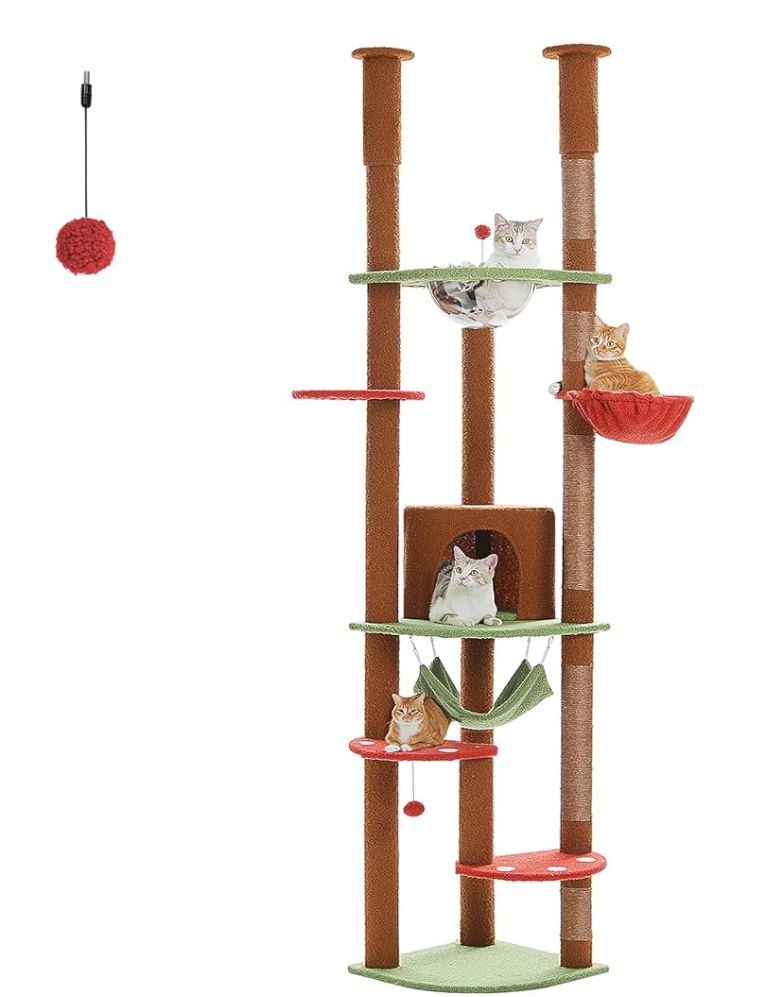 PEQULTI Floor to Ceiling Cat Tree