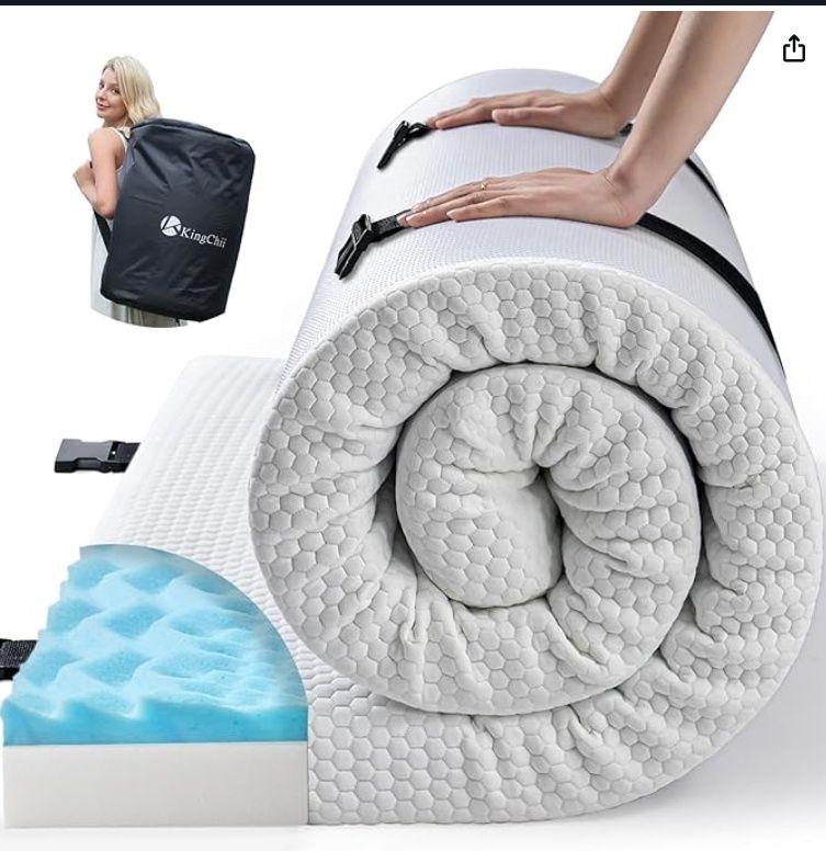 KingChii CertiPUR-US Memory Foam Mattress - Single