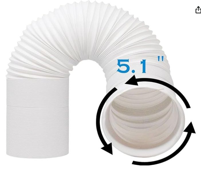 YOUHO Portable Air Cond Hose, AC Exhaust Hose 80&quot;