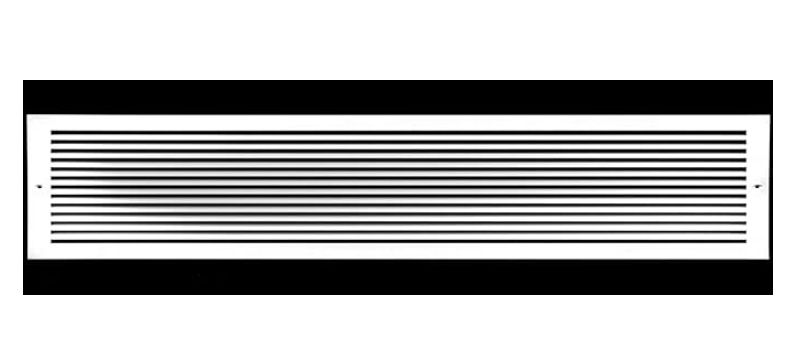 HVAC Premium 24&#39;&#39; X 6&quot; Return Grilles Aluminum 2pk