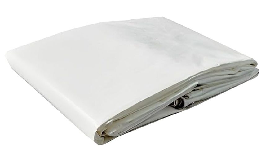 Tarponator 30x50 ft Medium Duty Plastic Tarp (Poly Tarp) White