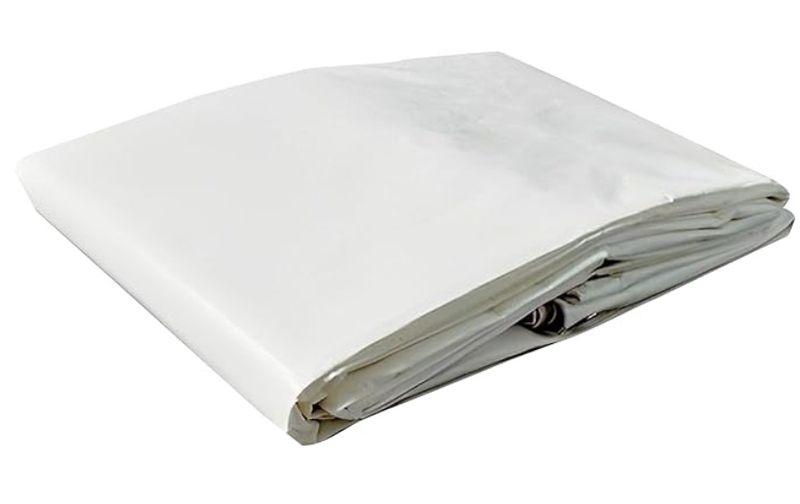 Tarponator 30x50 ft Medium Duty Plastic Tarp (Poly Tarp) White