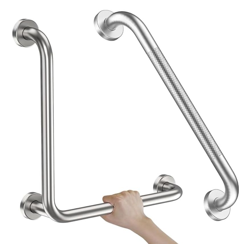 ZUEXT Stainless Steel L-Shaped Safety Grab Rail