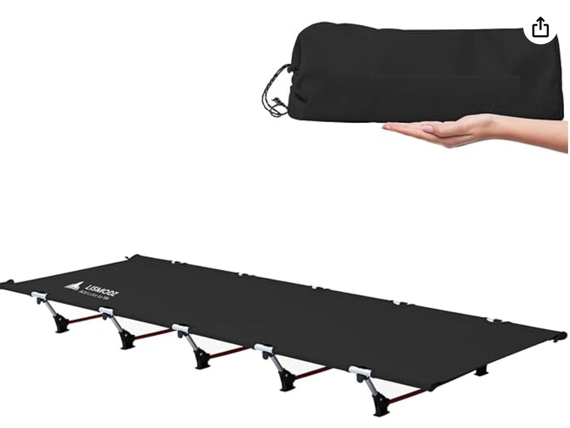LISMODZ Ultralight Folding Cot Bed