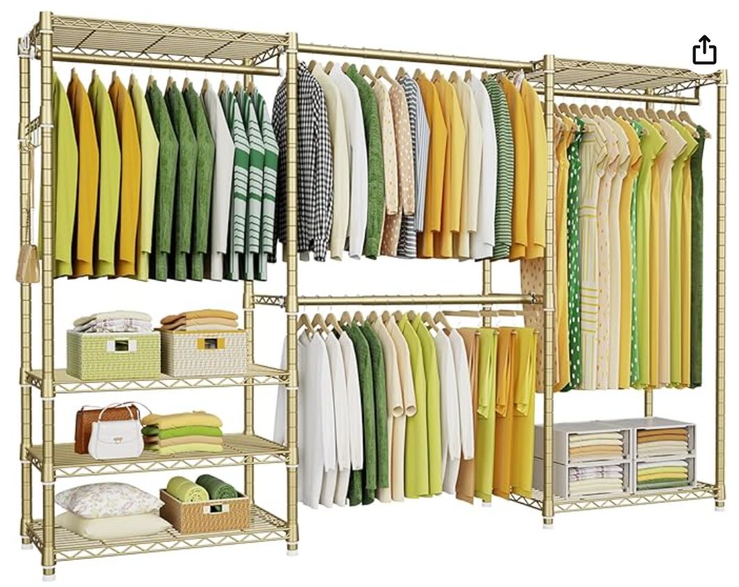 Ulif Heavy Duty Closet Garment Rack