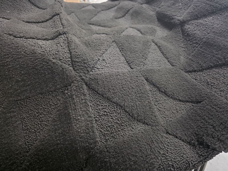 6x4 ft Area Rug - Black