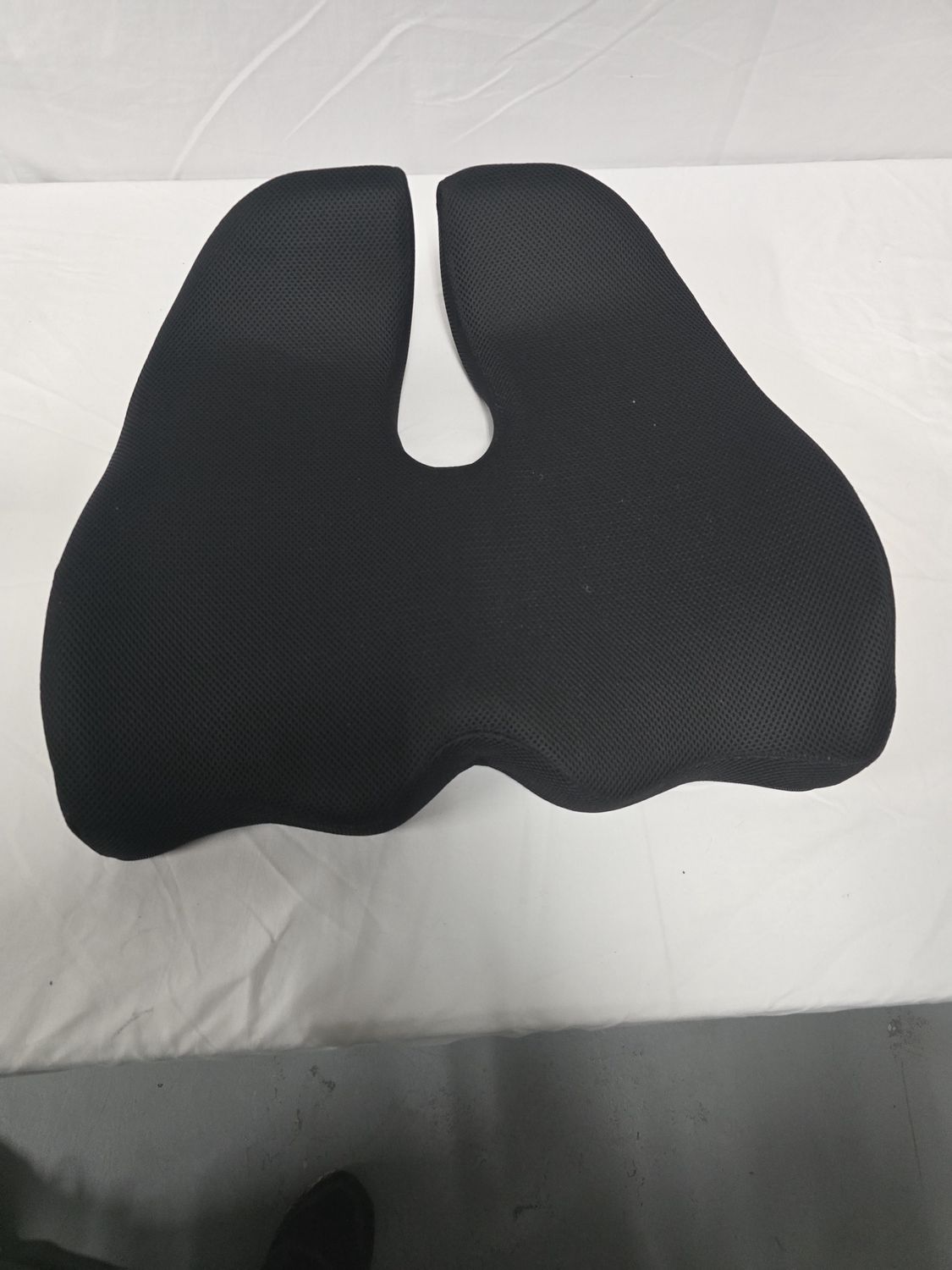 Chair Cushion 19 x18 inches, memory foam, black