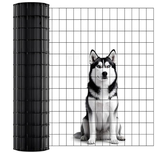 ARIFARO PVC Coated Welded Wire Fence (3ft x 50ft)