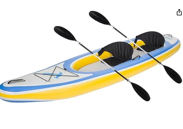 Freein Inflatable Kayak 12&#39;6&quot; with 2 Seat