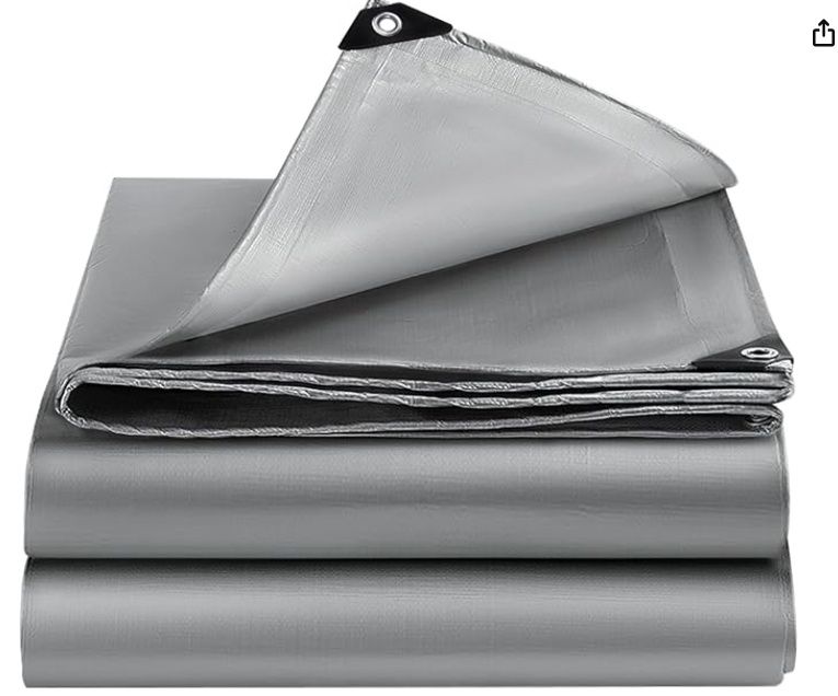 Heavy Duty Waterproof Tarp, 16 x 19 feet