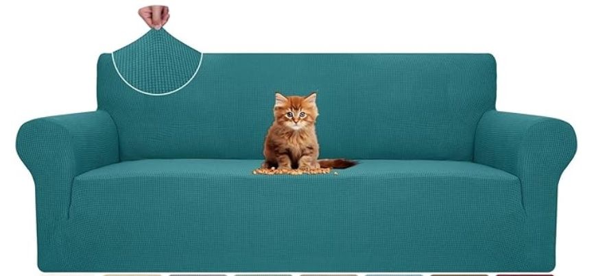 MAXIJIN Super Stretch Couch Cover XL Large Green