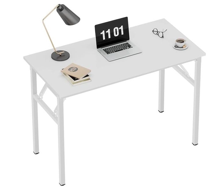 Need 31.5in Folding Computer Desk Foldable Work Desk Table Writing Desk