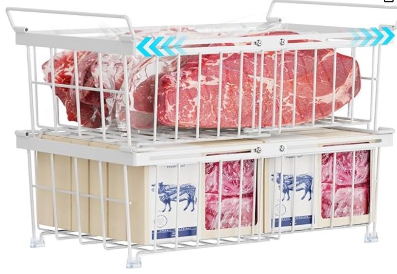 iSPECLE Chest Freezer Organizer - Fit 10 to 20 Cu.Ft