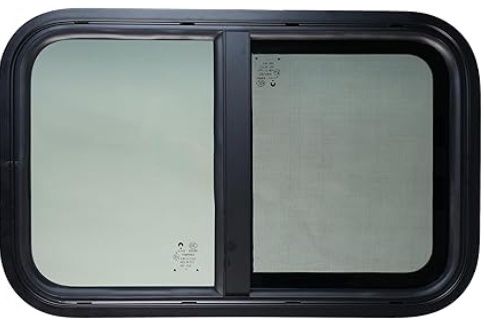 RV Window, 24" W x 15" H Trailer Window