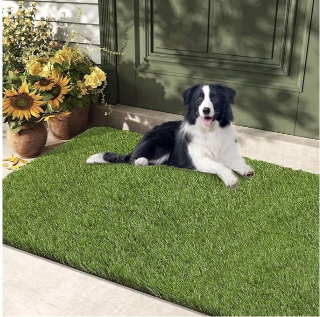 HEBE Artificial Grass Pad for Dogs Indoor Outdoor 36&quot;x48&quot;