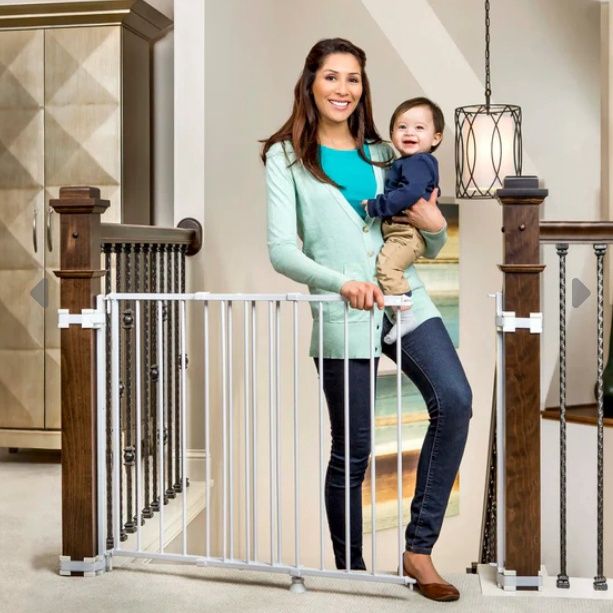 The Regalo Top of Stairs Baby Gate 28&quot; to 42&quot;