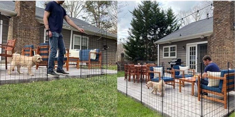 Zippity Outdoor Products 4 Panels + 1 Gate