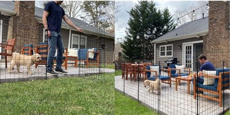 Zippity Outdoor Products 4 Panels + 1 Gate