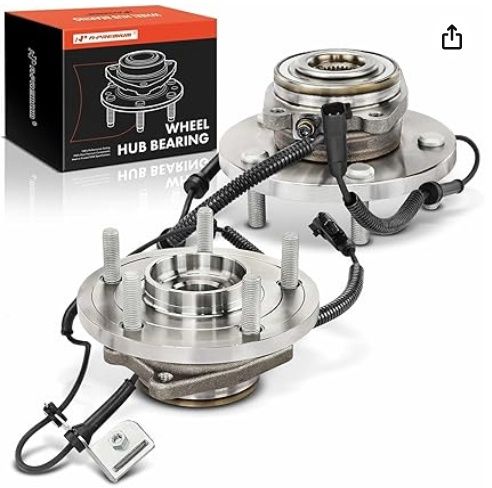 A-Premium 2 x Front Wheel Bearing and Hub Assembly with ABS &amp; 5-Lug